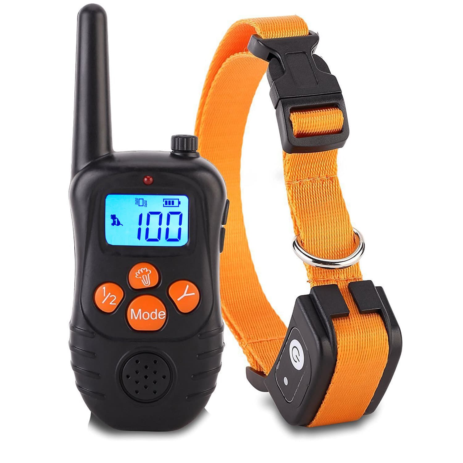 collier de dressage pour chien avec choc Vibration étanche rechargeable 300m collier electrique chien