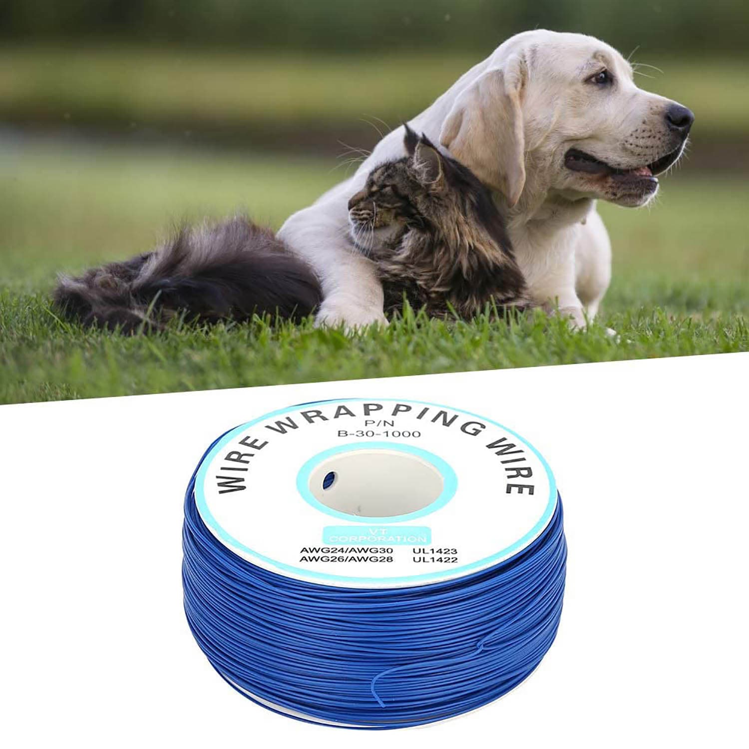 Clôture Anti-Fugue Fil supplémentaire 300m pour cloture anti fugue chien W227B